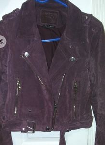 BLANKNYC moto suede jacket
